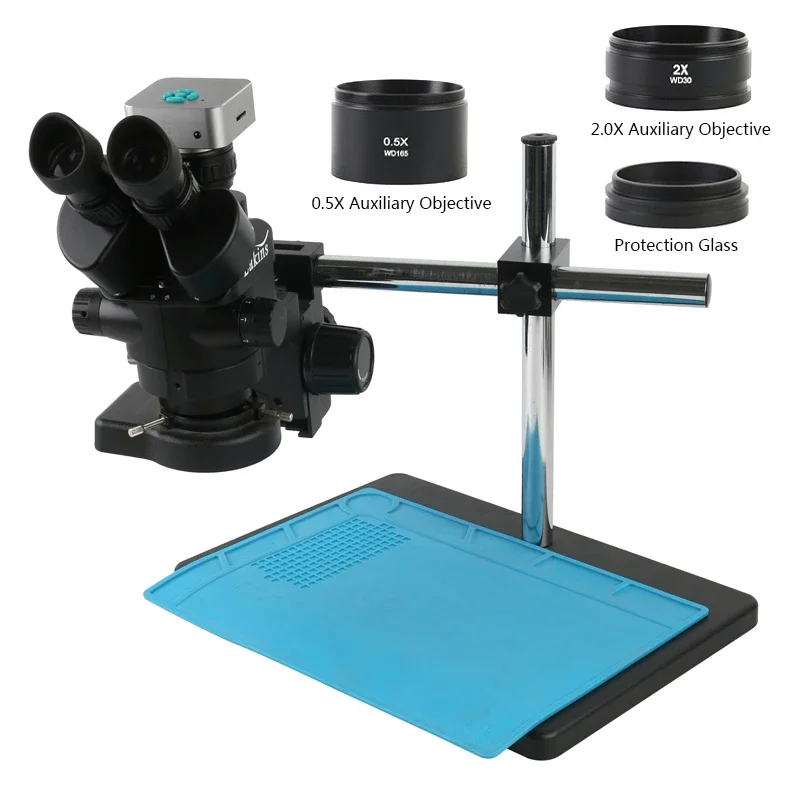 Zoom 3.5X-90X Confocal Trinocu - Stereo Trinocular Microscope Pcb recensie en prijs