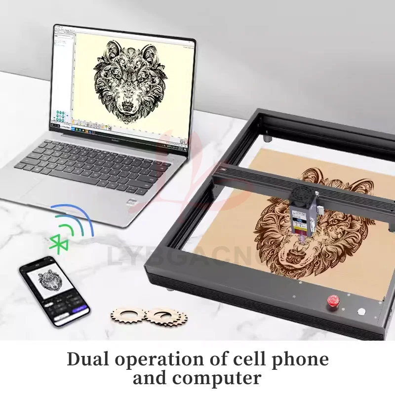 LY 4040 10 W/20 W Desktop Fram - Mini Laser Engraver Cnc Router recensie en prijs