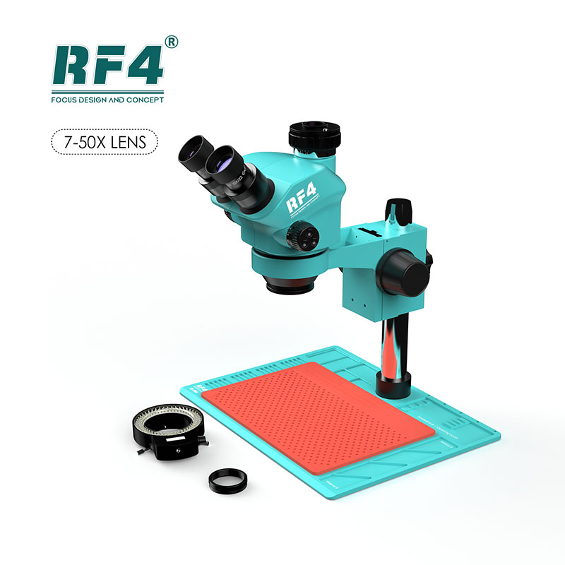 RF4 RF-7050-PO4 Trinoculaire 7 - Stereo Trinocular Microscope Pcb recensie en prijs