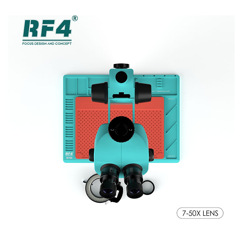 RF4 RF-7050-PO4 Trinoculaire 7 - Stereo Trinocular Microscope Pcb recensie en prijs