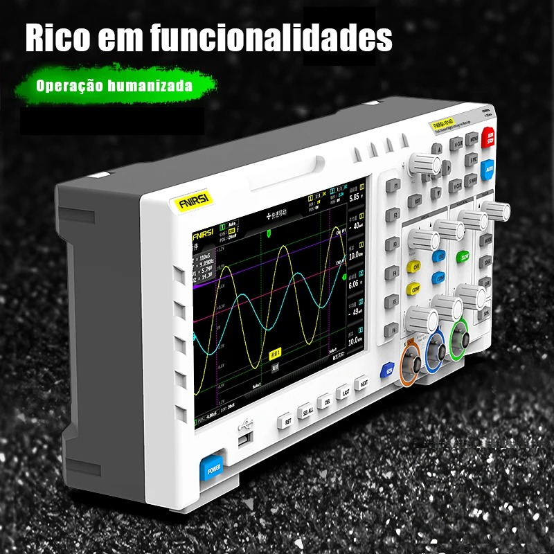 FNIRSI 1014D Digitale Oscillos - Digital Storage Oscilloscope 100Mhz recensie en prijs