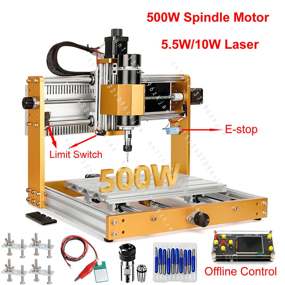Offline aluminium mini CNC-rou - Mini Laser Engraver Cnc Router recensie en prijs